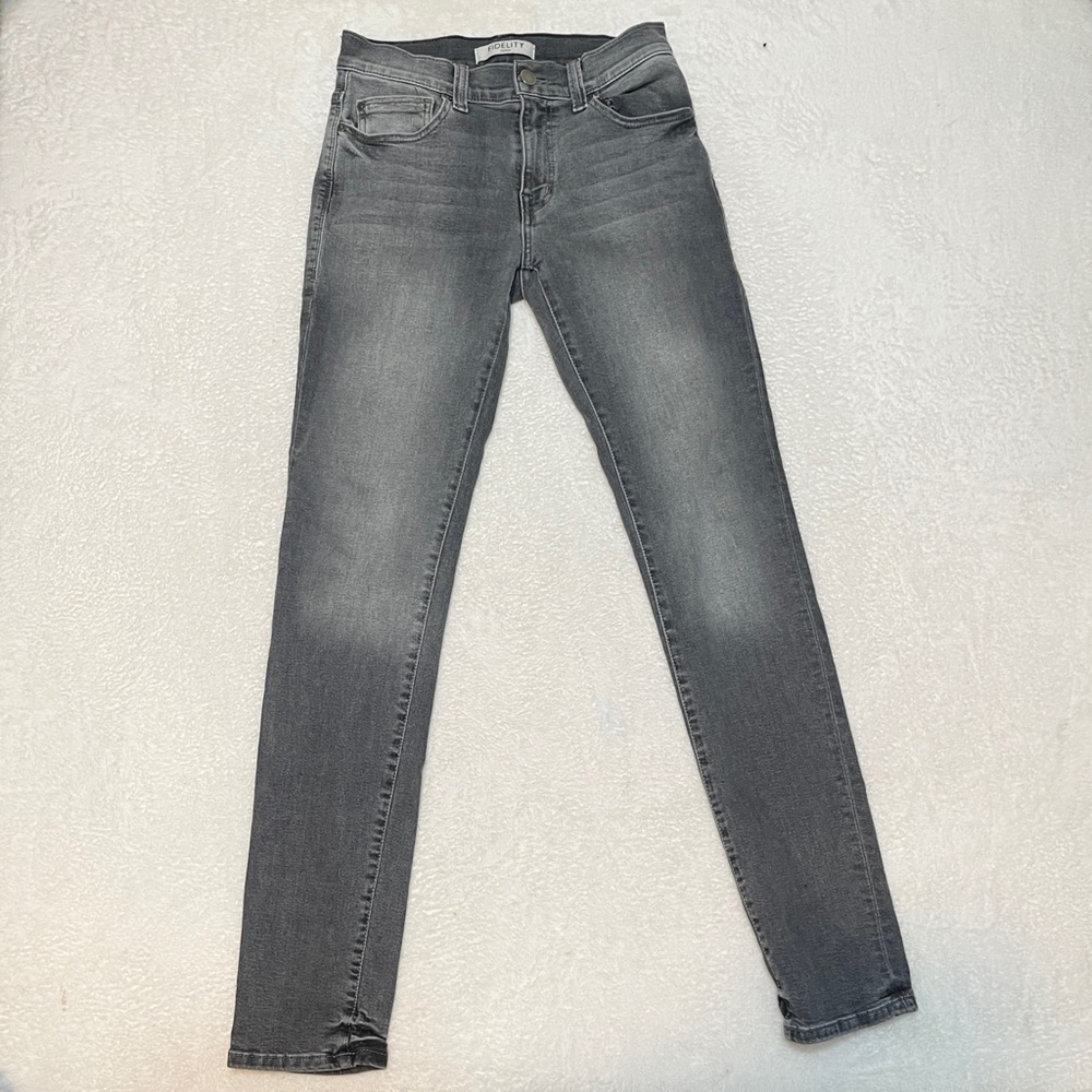 Fidelity Denim Torino Slim‎ Fit Men's Jeans Lunar Dark Gray Size 29